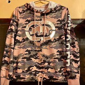 Ecko Red Pink Camo Hoodie
